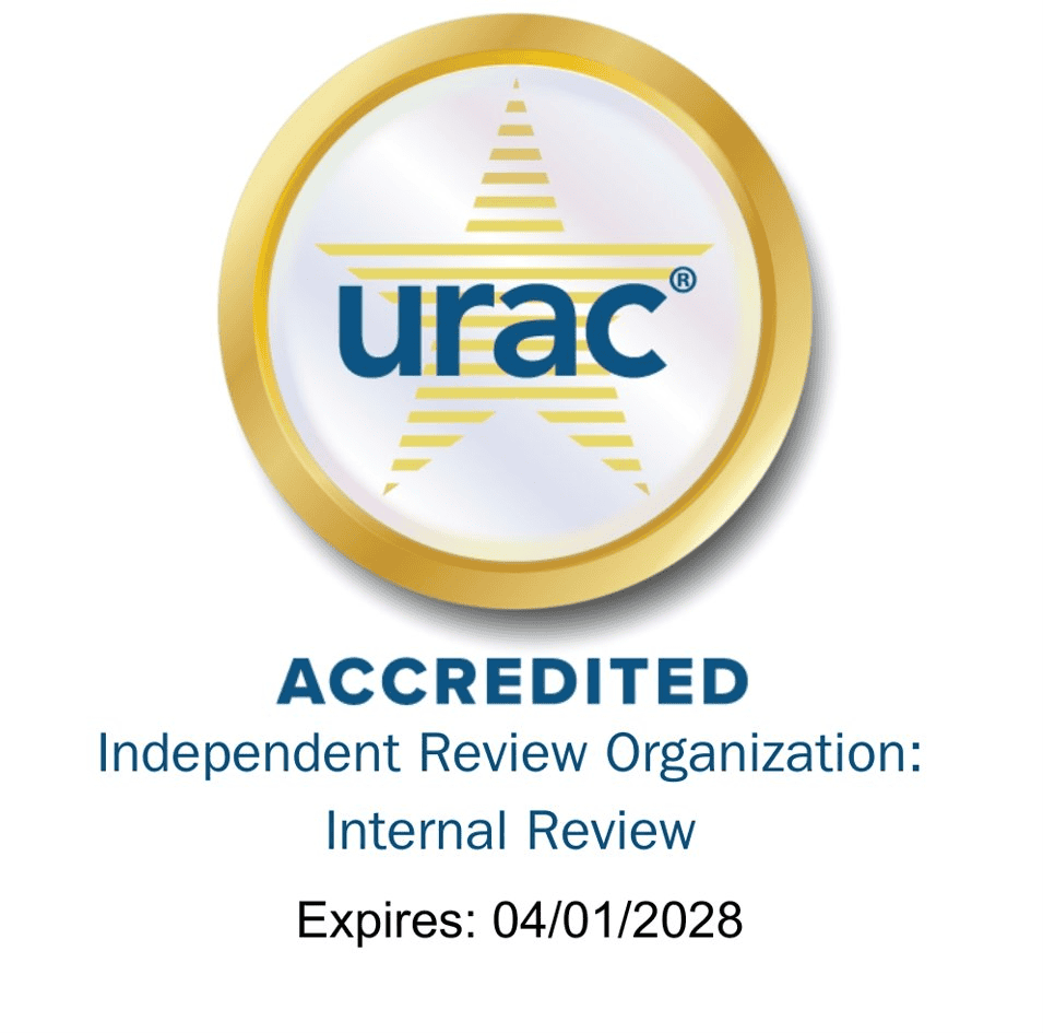 URAC Accredited Independent Review Organization